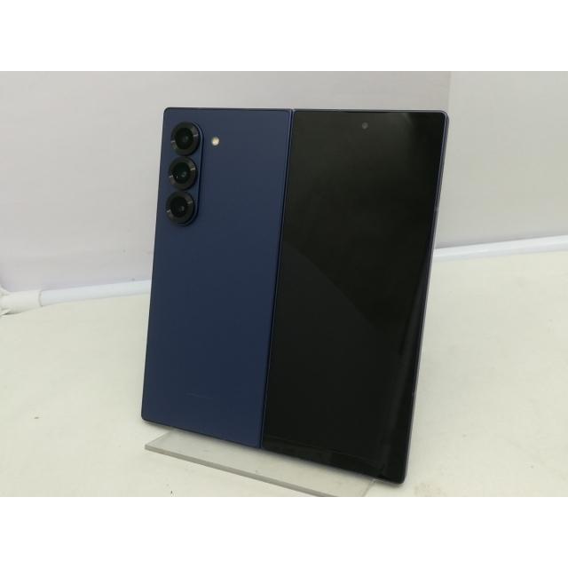 中古】SAMSUNG au 【SIMフリー】 Galaxy Z Fold6 ネイビー 12GB 256GB
