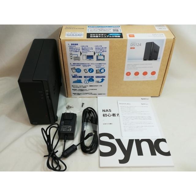 中古】Synology DiskStation DS124【川崎】保証期間1週間