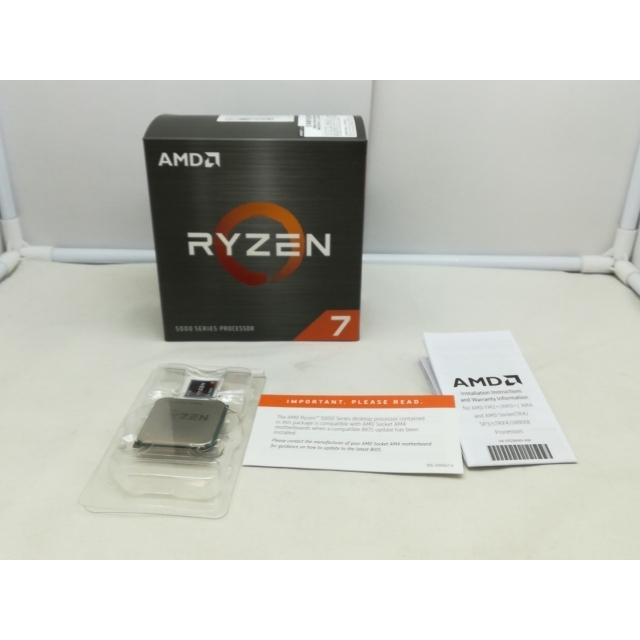中古】AMD Ryzen 7 5700X (3.4GHz/TC:4.6GHz) BOX AM4/8C/16T/L3 32MB