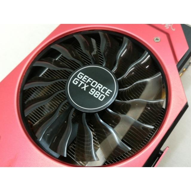 【中古】Palit GeForce GTX 980 Super JetStream(4096MB GDDR5)(NE5X980H14G2-2042J) GTX980/4GB(GDDR5)/PCI-E/OC版【川崎】保証期間１週間の画像