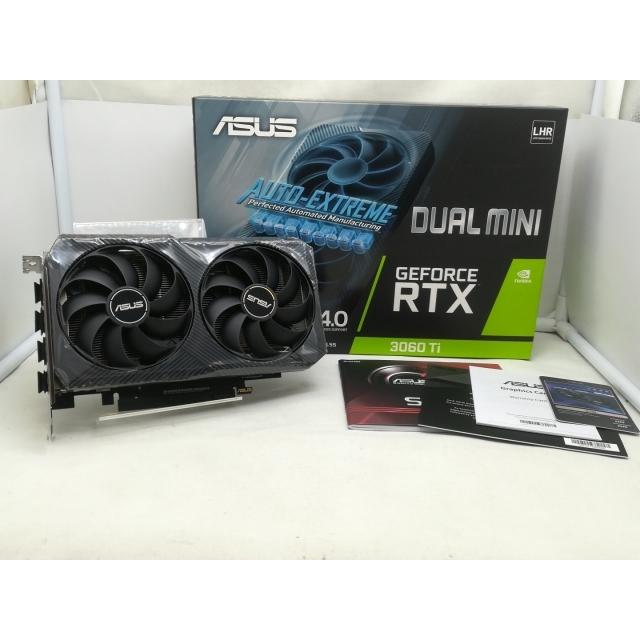 新品•未開封　DUAL-RTX3060TI-8G-MINI-V2 中古】ASUS DUAL-RTX3060TI-O8G-MINI-V2 RTX3060Ti(LHR)/8GB(GDDR6