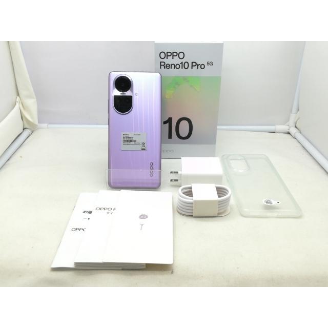中古】Oppo SoftBank 【SIMフリー】 OPPO Reno10 Pro 5G グロッシー