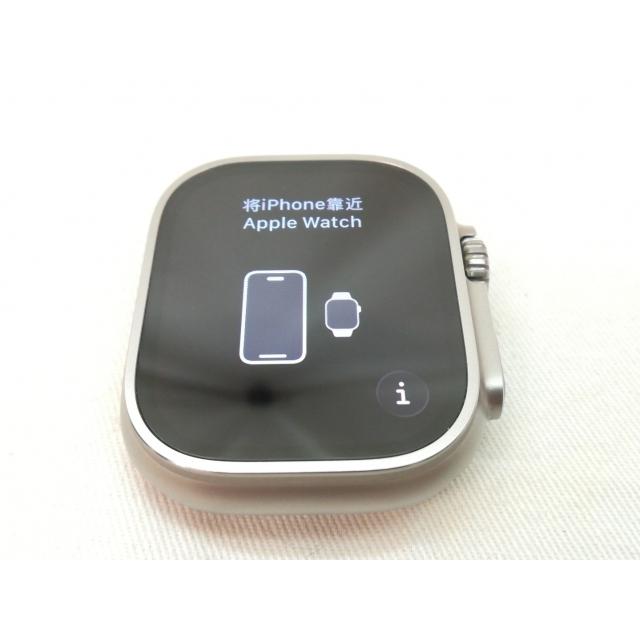 中古】Apple Apple Watch Ultra 49mm Cellular チタニウムケース 