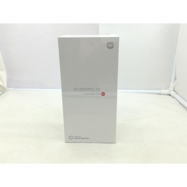 未使用】Xiaomi 国内版【SIMフリー】 Xiaomi 15 ホワイト 12GB 256GB