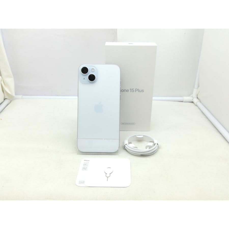 中古】Apple 国内版 【SIMフリー】 iPhone 15 Plus 128GB ブルー