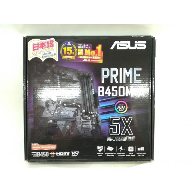 中古】ASUS PRIME-B450M-A B450/AM4/MicroATX【川崎】保証期間1週間