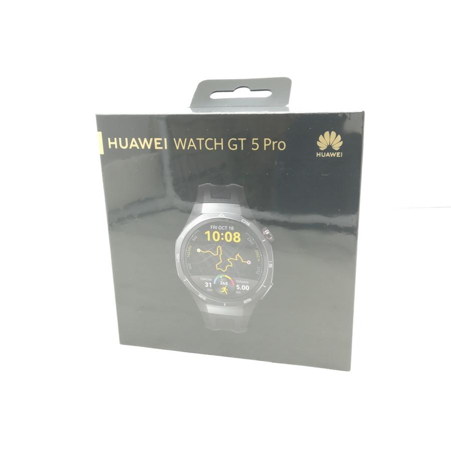 未使用】Huawei HUAWEI WATCH GT 5 Pro 46mm ブラック【川崎】保証期間