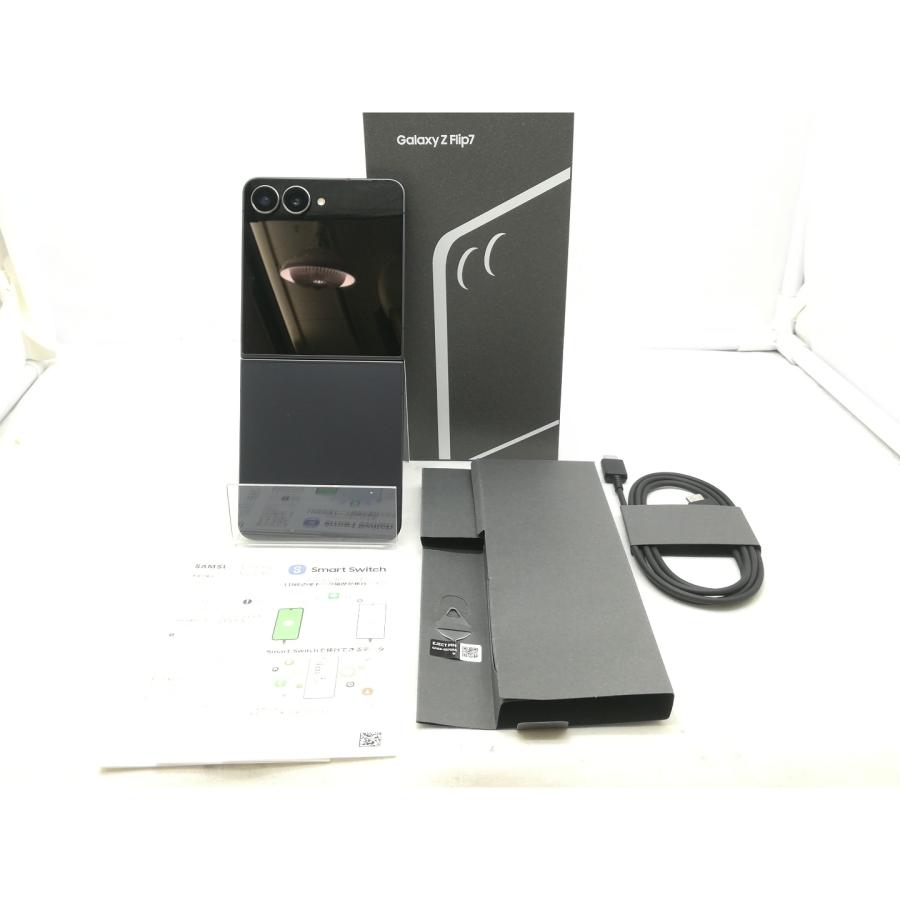 Samsung Galaxy Z Flip7 ジェットブラック 美品 中古】SAMSUNG 国内版 【SIMフリー】 Galaxy Z Flip7 ジェットブラック