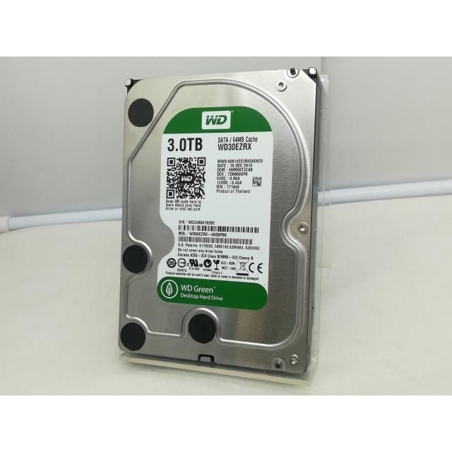 中古】W.D. WD30EZRX WD Green 3TB/回転数可変/64MB/6Gbps【川崎】保証