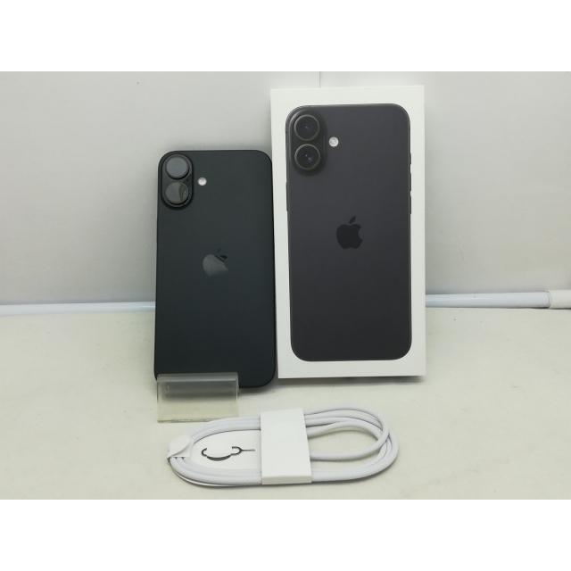 中古】Apple 国内版 【SIMフリー】 iPhone 16 Plus 256GB ブラック