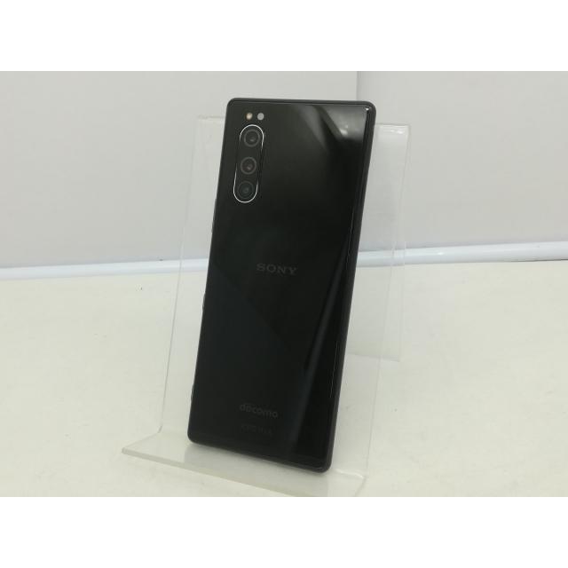 中古】SONY docomo 【SIMロック解除済み】 Xperia 5 SO-01M Black