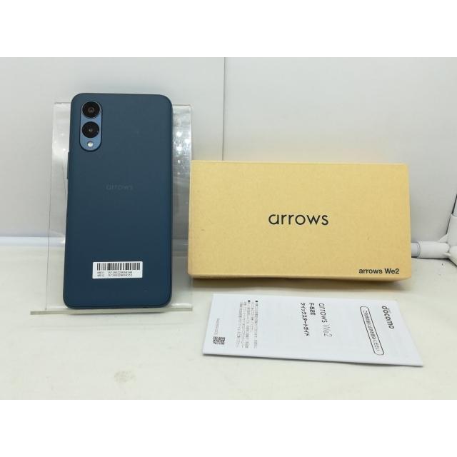 中古】FCNT docomo 【SIMフリー】 arrows We2 ネイビーグリーン 4GB