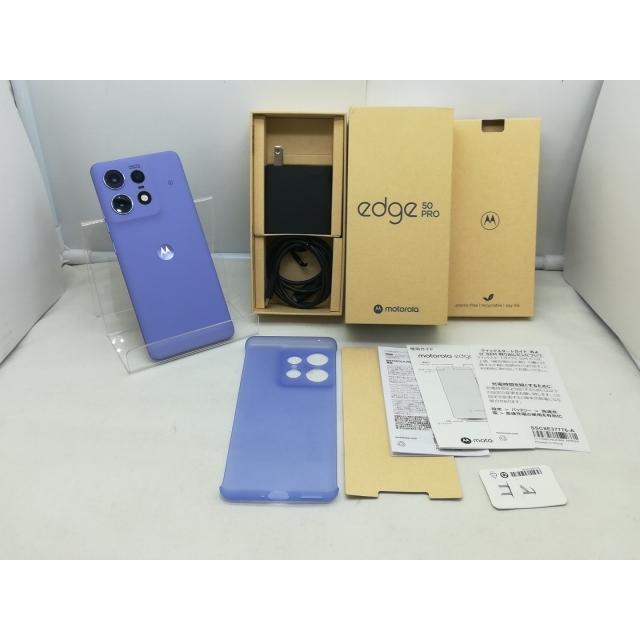 中古】MOTOROLA 国内版 【SIMフリー】 motorola edge 50 pro リュクス