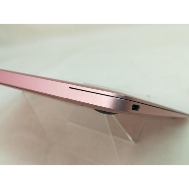 【中古】Apple MacBook 12インチ CTO (Early 2016) ローズゴールド Core m5 (1.2G)/8G/512G(SSD)/intel HD 515【川崎】保証期間１ヶ月【ランクC】の画像