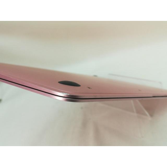 【中古】Apple MacBook 12インチ CTO (Early 2016) ローズゴールド Core m5 (1.2G)/8G/512G(SSD)/intel HD 515【川崎】保証期間１ヶ月【ランクC】の画像