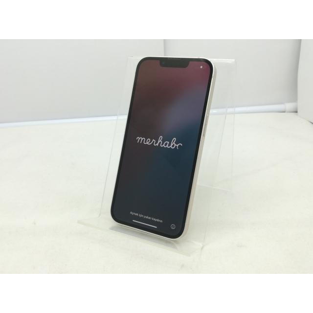iPhone 13 【中古】Apple au 【SIMフリー】 128GB スターライト MLND3J