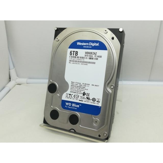 中古】W.D. WD60EZAZ WD Blue 6TB/5400rpm/256MB/6Gbps【川崎】保証