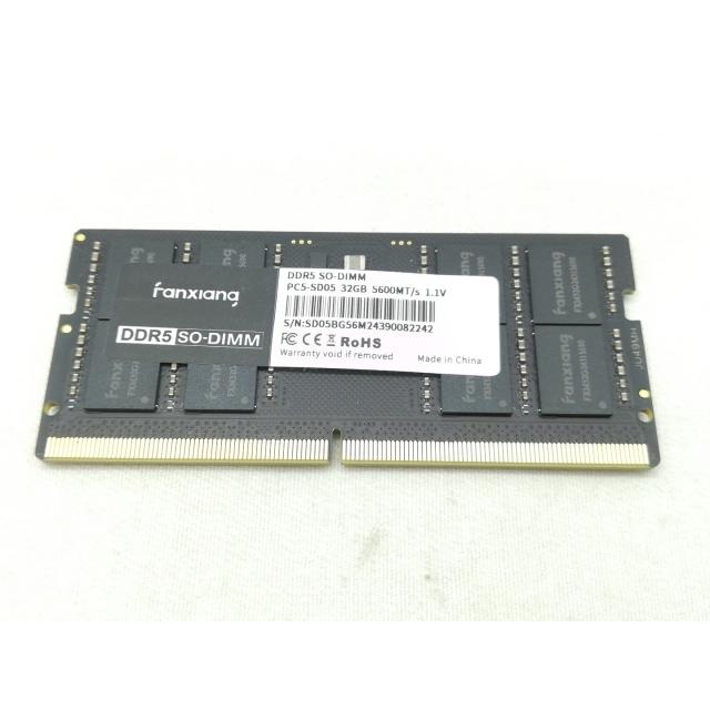 中古】262PIN SODIMM 32GB DDR5-5600(PC5-44800)【ノートPC用】【川崎