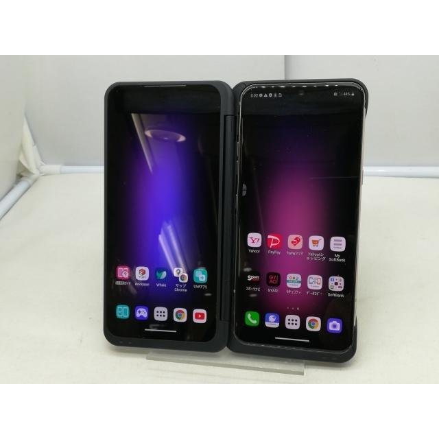中古】LG電子 SoftBank 【SIMロック解除済み】 LG V60 ThinQ 5G