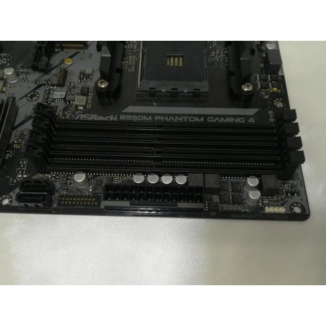 中古】ASRock B550M Phantom Gaming 4 B550/AM4/MicroATX【川崎】保証