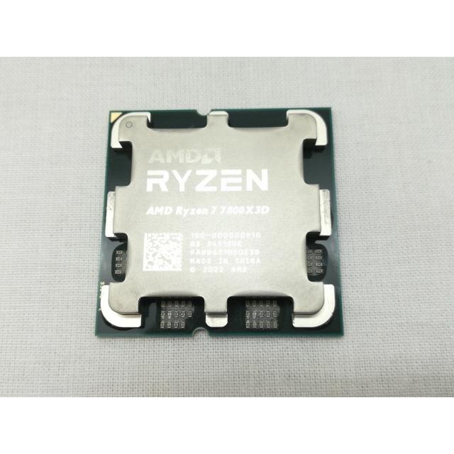 中古】AMD Ryzen 7 7800X3D (4.2GHz/TC:5GHz) BOX AM5/8C/16T/L3 96MB