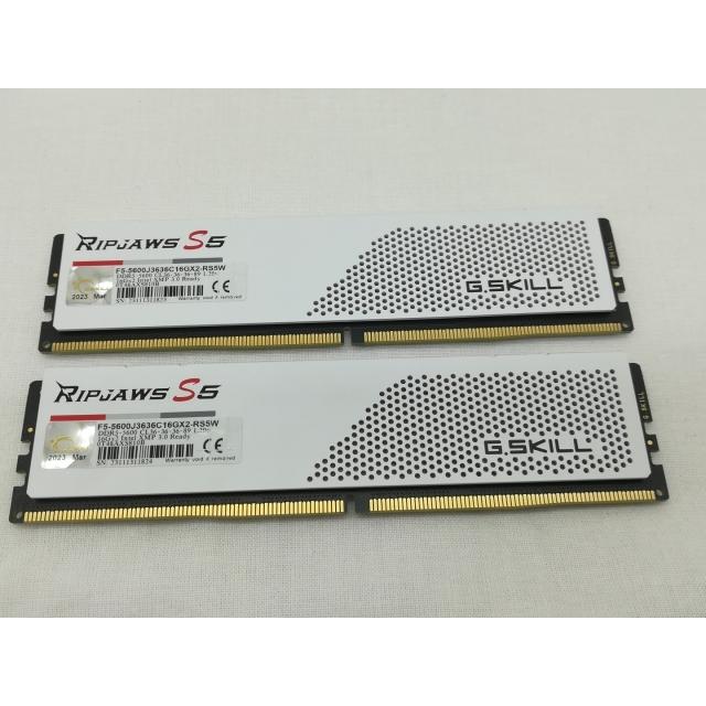 中古】DDR5 16GB 2枚組（合計32GB） DDR5-5600(PC5-44800