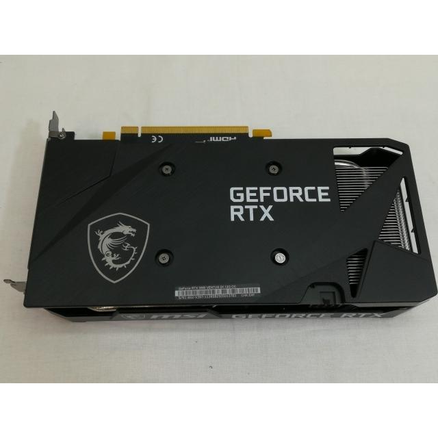 中古】MSI GeForce RTX 3060 VENTUS 2X 12G OC RTX3060/12GB(GDDR6