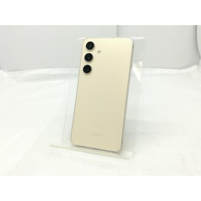 中古】SAMSUNG au 【SIMフリー】 Galaxy S24 アンバーイエロー 8GB
