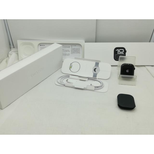 【中古】Apple Apple Watch Series10 46mm GPS ジェットブラックアルミニウムケース (バンド無し)【川崎】保証期間１ヶ月【ランクA】の画像
