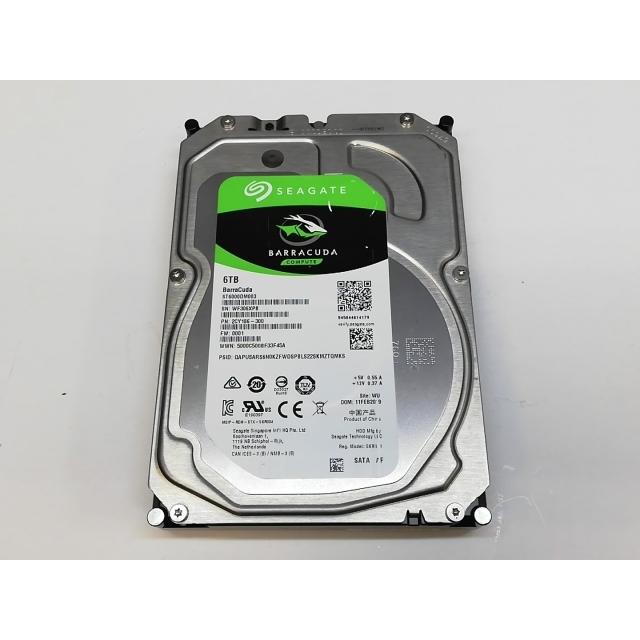 中古】Seagate ST6000DM003 6TB/5400rpm/256MB/6Gbps【川崎】保証期間 