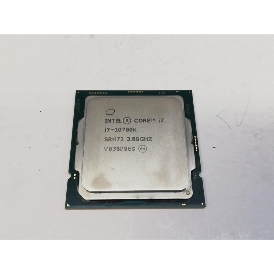 中古】Intel Core i7-10700K (3.8GHz/TB:5.1GHz) bulk LGA1200/8C/16T 