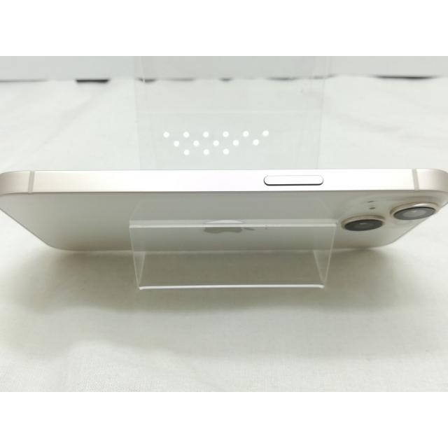 【中古】Apple SoftBank 【SIMフリー】 iPhone 14 128GB スターライト MPUQ3J/A【川崎】保証期間１ヶ月【ランクB】の画像