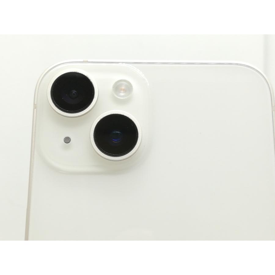 【中古】Apple SoftBank 【SIMフリー】 iPhone 14 128GB スターライト MPUQ3J/A【川崎】保証期間１ヶ月【ランクB】の画像