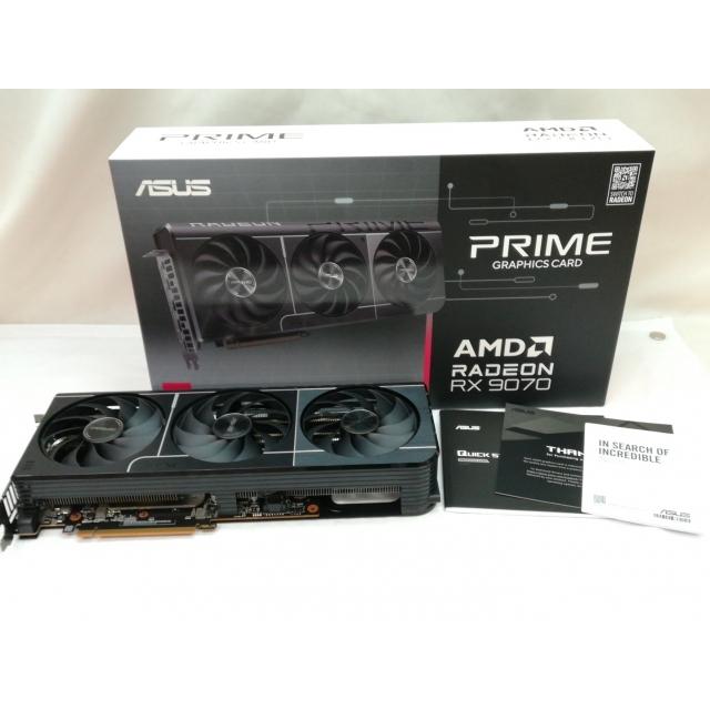 中古】ASUS PRIME-RX9070-O16G RX9070/16GB(GDDR6)【川崎】保証期間1