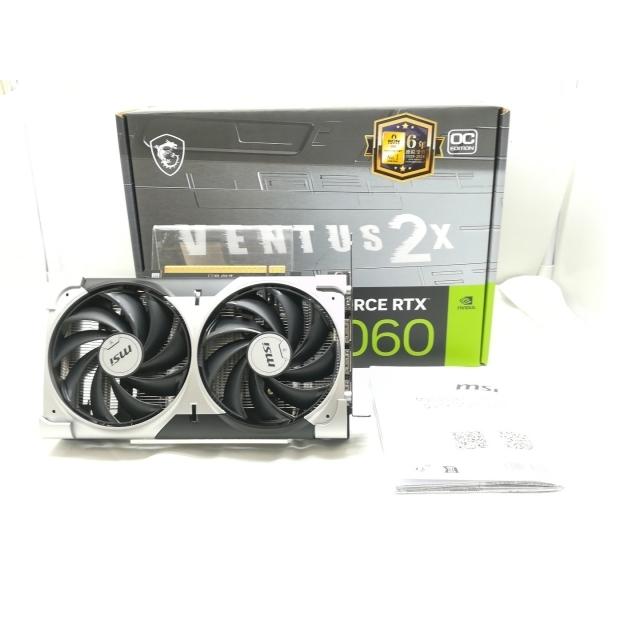 中古】MSI GeForce RTX 5060 8G VENTUS 2X OC RTX5060/8GB(GDDR7