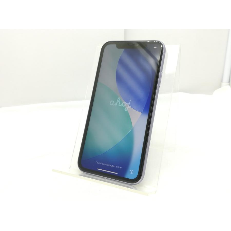 中古】Apple docomo 【SIMロック解除済み】 iPhone 11 128GB パープル 