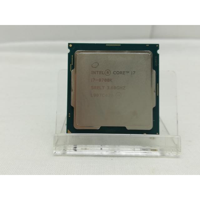 中古】Intel Core i7-9700K (3.6GHz/TB:4.9GHz/SRELT/P0) bulk LGA1151