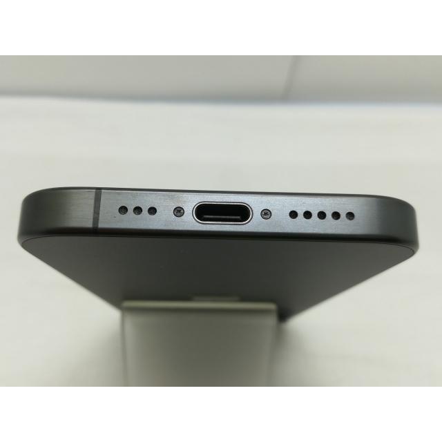 【中古】【赤ロム保証あり】Apple 楽天モバイル 【SIMフリー】 iPhone 15 Pro 128GB ブラックチタニウム MTU73J/A【川崎】保証期間１ヶ月【ランクA】の画像