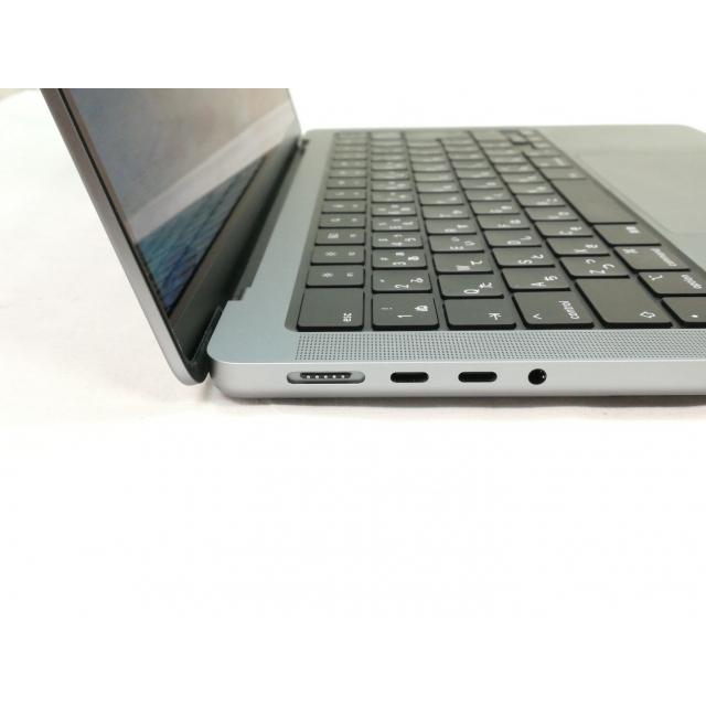 【中古】Apple MacBook Pro 14インチ M1 Pro(CPU:8C/GPU:14C) 16GB/512GB スペースグレイ MKGP3J/A (14インチ, 2021)【川崎】保証期間１ヶ月【ランクB】の画像