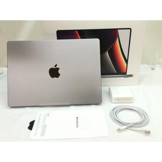 【中古】Apple MacBook Pro 14インチ M1 Pro(CPU:8C/GPU:14C) 16GB/512GB スペースグレイ MKGP3J/A (14インチ, 2021)【川崎】保証期間１ヶ月【ランクB】の画像