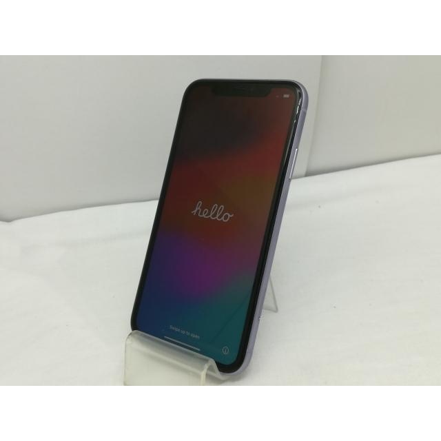 中古】Apple 国内版 【SIMフリー】 iPhone 11 64GB パープル MWLX2J/A
