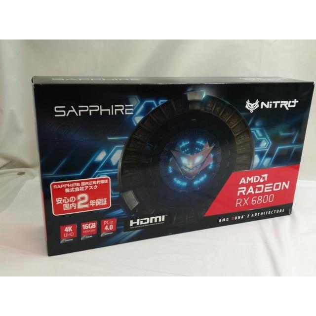 中古】SAPPHIRE NITRO+ Radeon RX 6800 OC 16G GDDR6（11305-01-20G 
