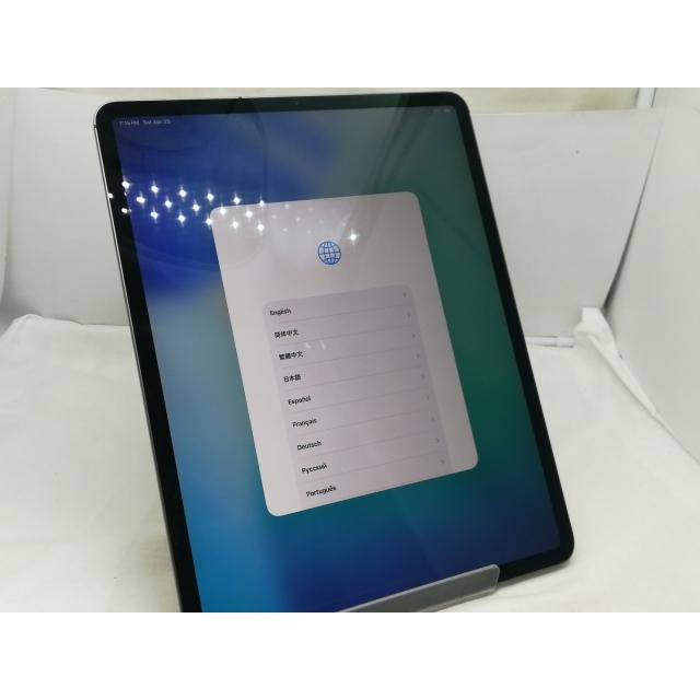 【中古】Apple SoftBank 【SIMロック解除済み】 12.9インチ iPad Pro（第3世代/2018） 256GB スペースグレイ MTHV2J/A【津田沼】保証期間１ヶ月【ランクB】