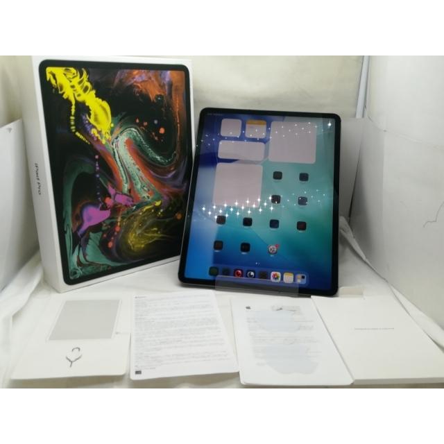 【中古】Apple SoftBank 【SIMロック解除済み】 12.9インチ iPad Pro（第3世代/2018） 256GB スペースグレイ MTHV2J/A【津田沼】保証期間１ヶ月【ランクB】の画像