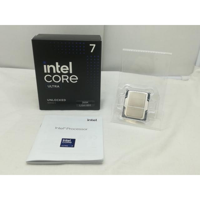 中古】Intel Core Ultra 7 265K(3.9GHz) Box LGA1851/20C(P:8C/E:12C