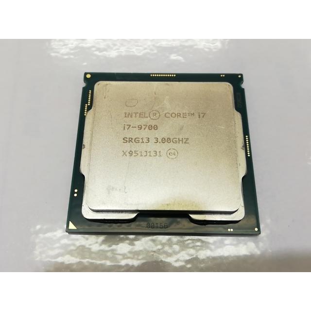 Intel Core i7-9700 2個セット　中古 中古】Intel Core i7-9700 (3GHz/TB:4.7GHz/SRG13/R0) bulk LGA1151/8C