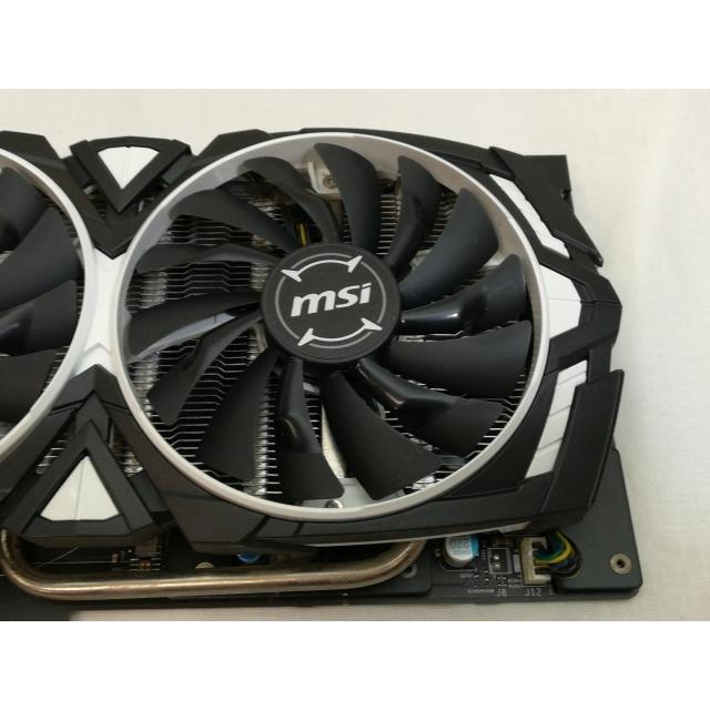 中古】MSI GeForce GTX 1080 ARMOR 8G OC GTX1080/8GB(GDDR5X)/PCI-E