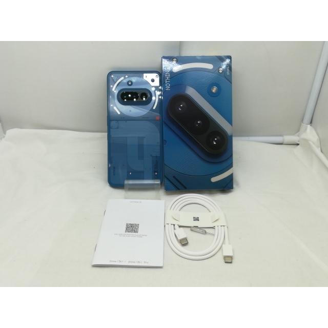 中古】NOTHING 楽天モバイル 【SIMフリー】 Nothing Phone (3a) ブルー