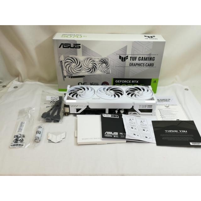 【中古】ASUS TUF-RTX5070TI-O16G-WHITE-GAMING RTX5070Ti/16G【川崎】保証期間１週間_8