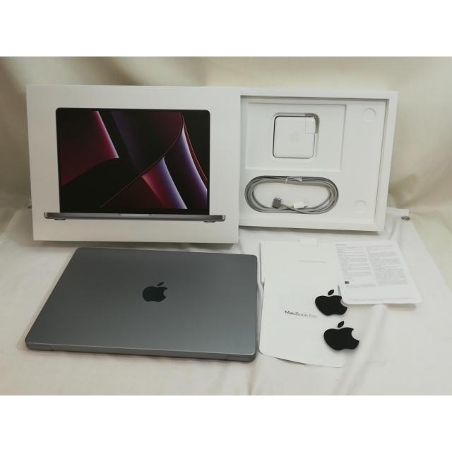 【中古】Apple MacBook Pro 14インチ M2 Pro(CPU:10C/GPU16C) 16GB/512GB スペースグレイ MPHE3J/A (14インチ,2023)【川崎】保証期間１ヶ月【ランクA】の画像